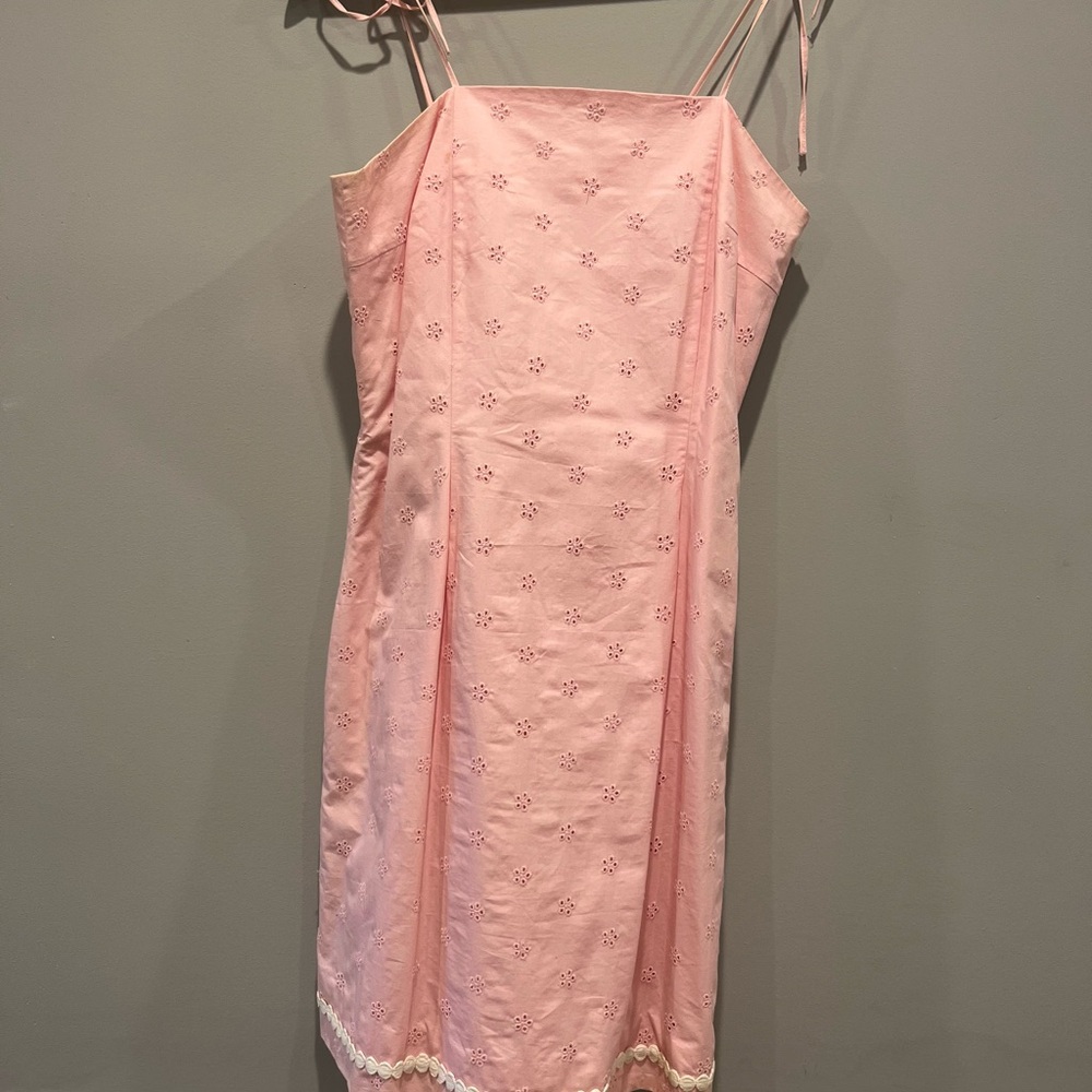 Lilly Pulitzer Pink Eyelet Dress